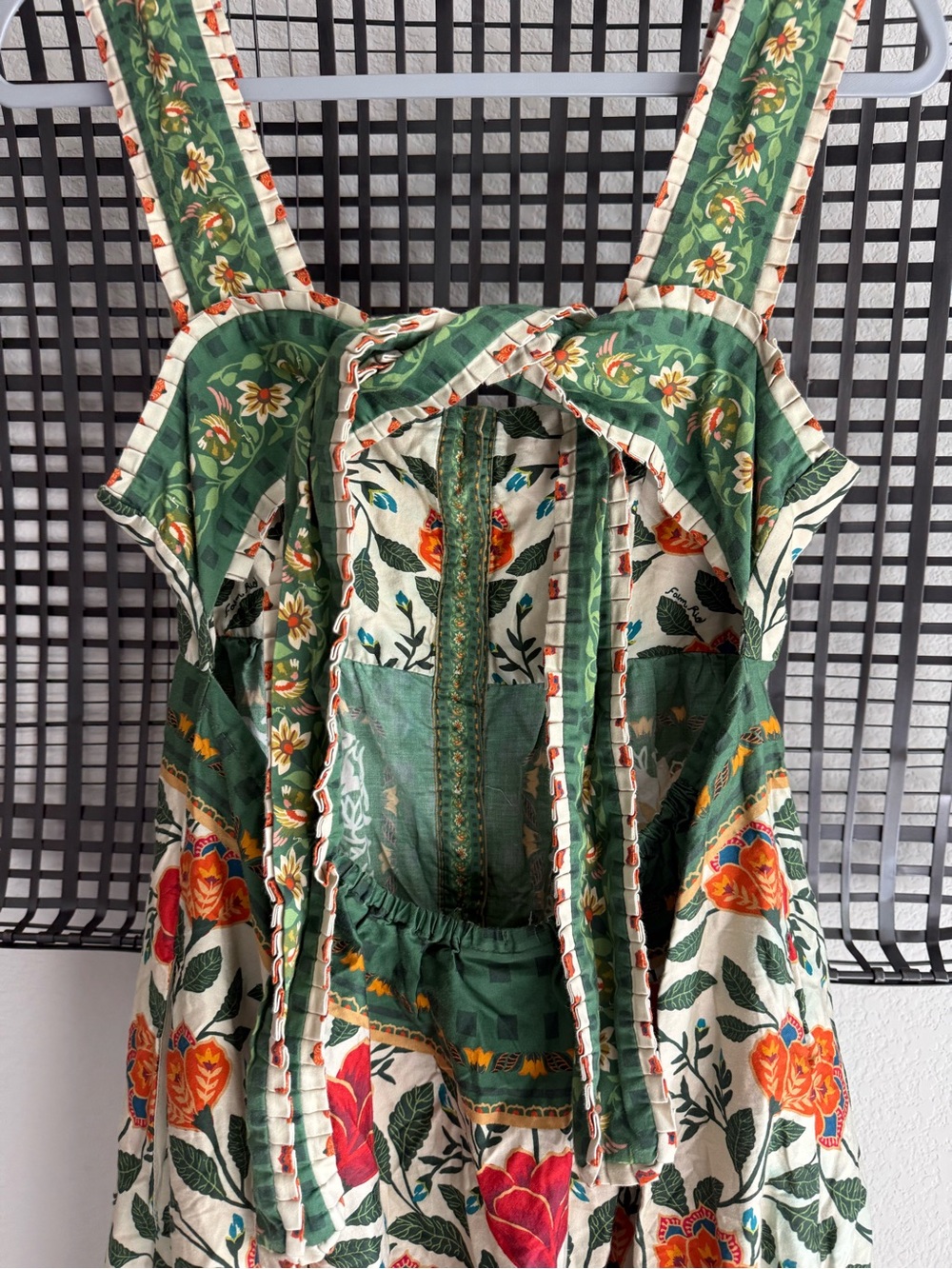 Farm Rio Garden Tapestry Maxi Dress - Picture 7 of 8